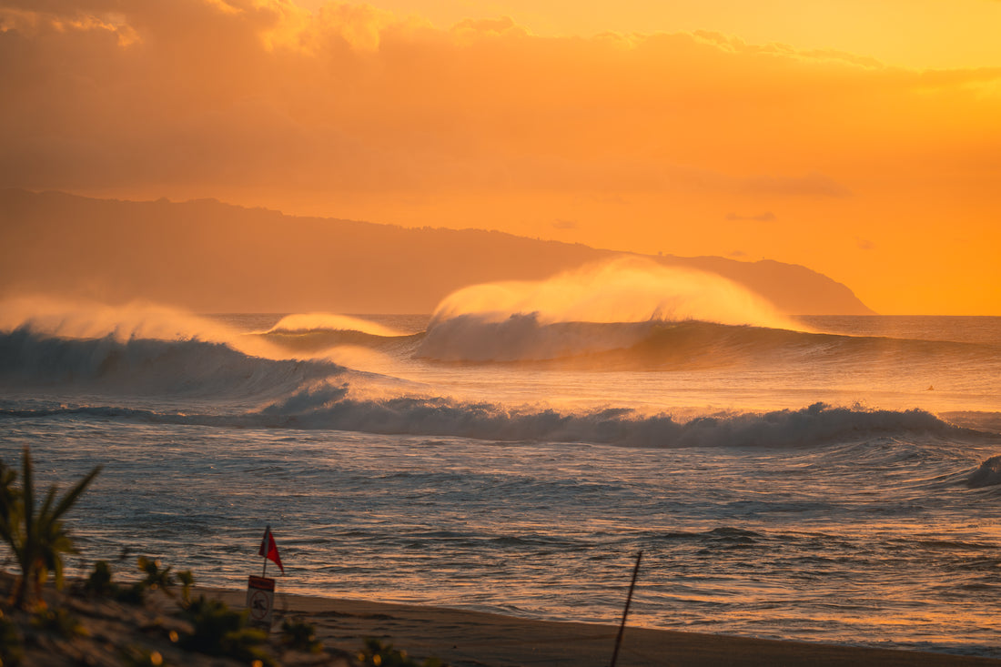 North Shore sunset - Art Print (Copy)