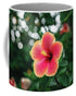 Hawaiian sunset hibiscus - Mug - DMA PRINTS