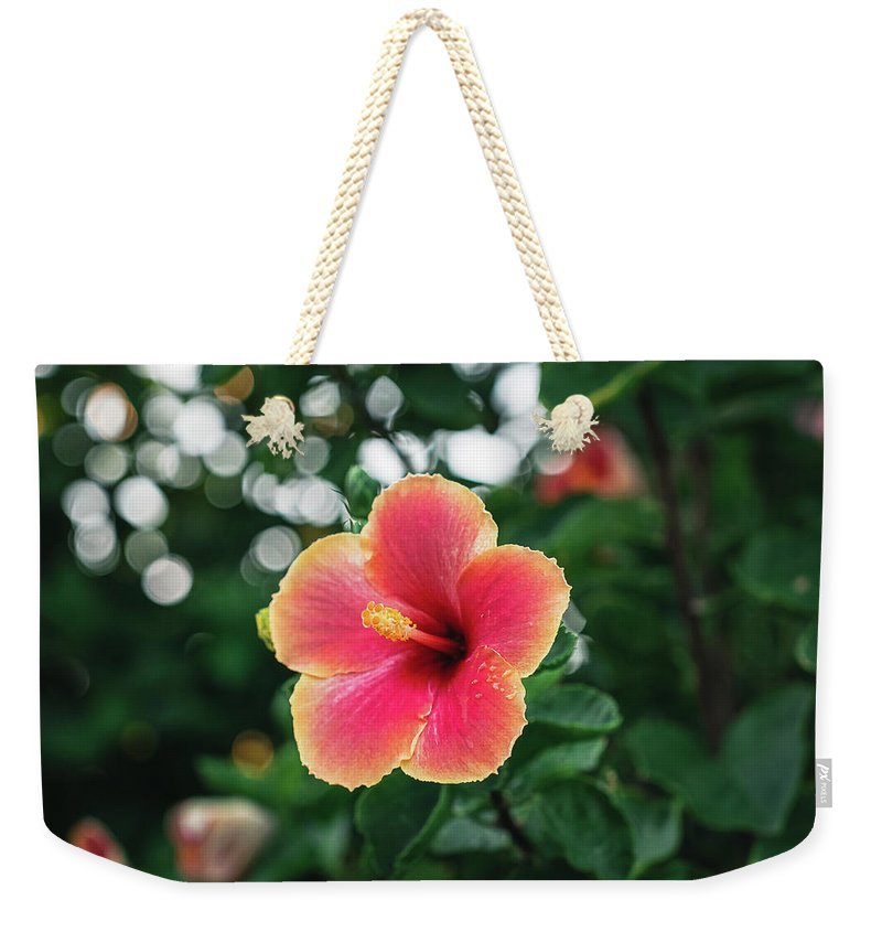 Hawaiian sunset hibiscus - Weekender Tote Bag - DMA PRINTS