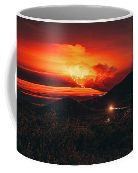 Mauna Loa from Mauna Kea - Mug