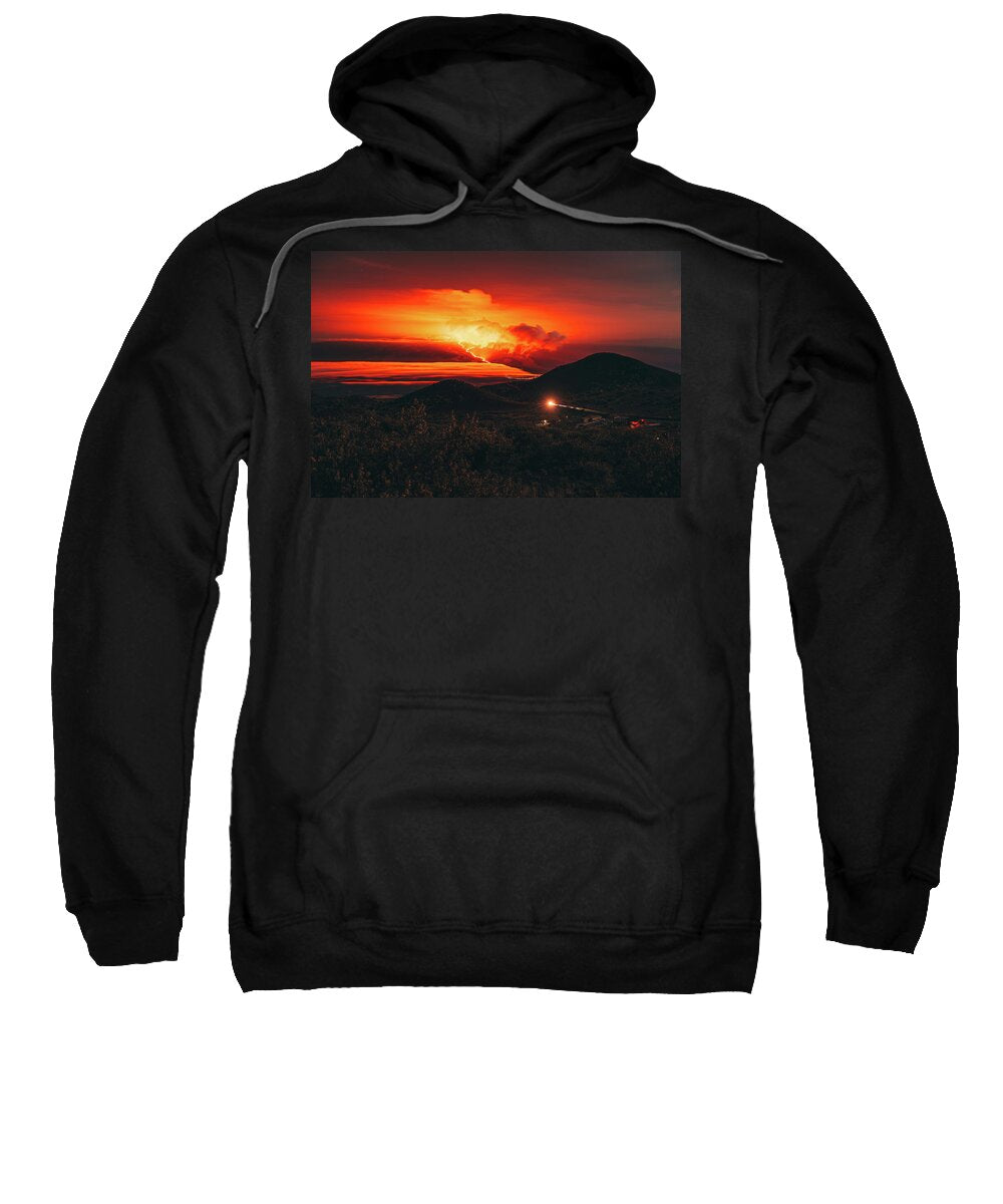 Mauna Loa from Mauna Kea - Sweatshirt