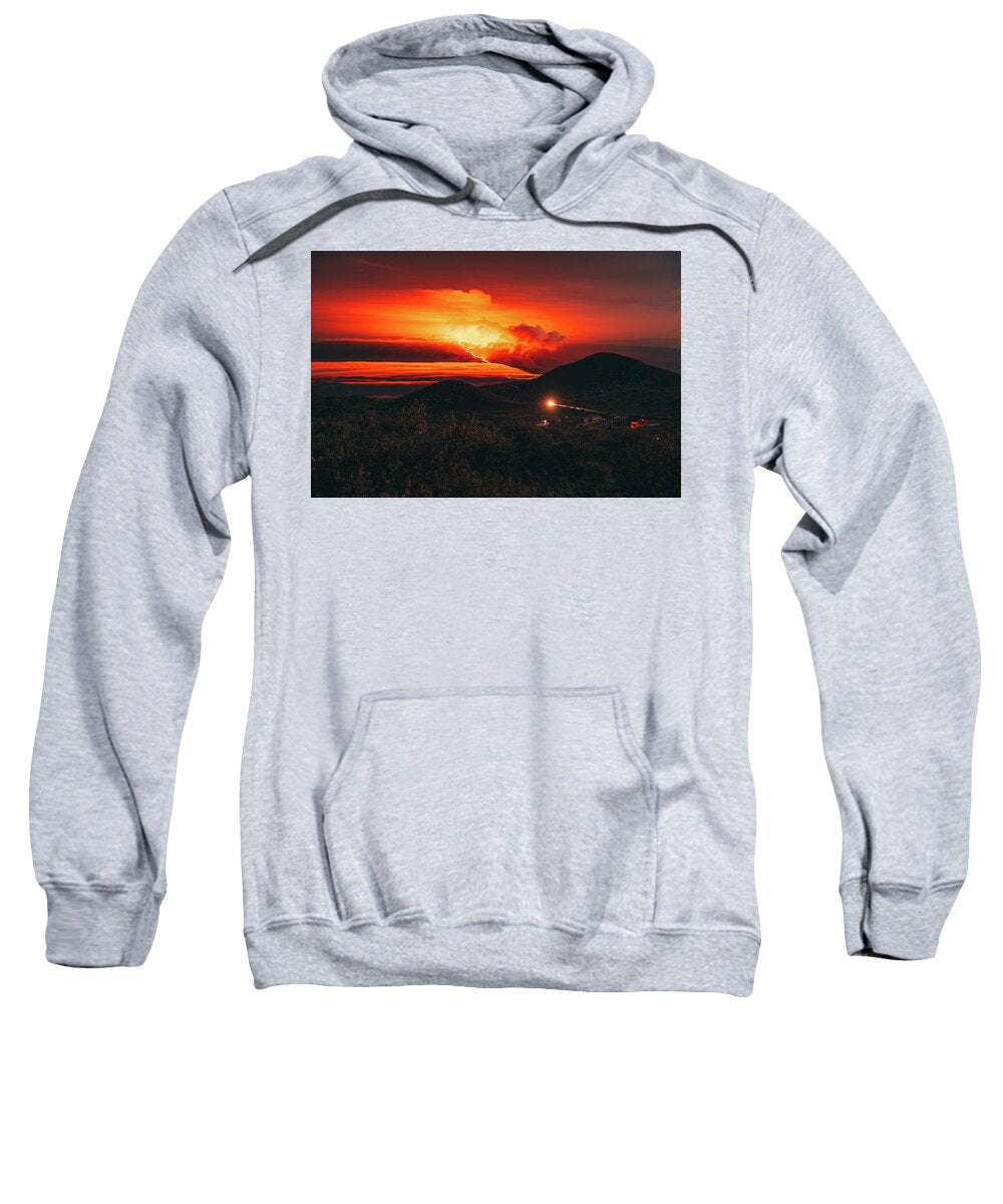 Mauna Loa from Mauna Kea - Sweatshirt