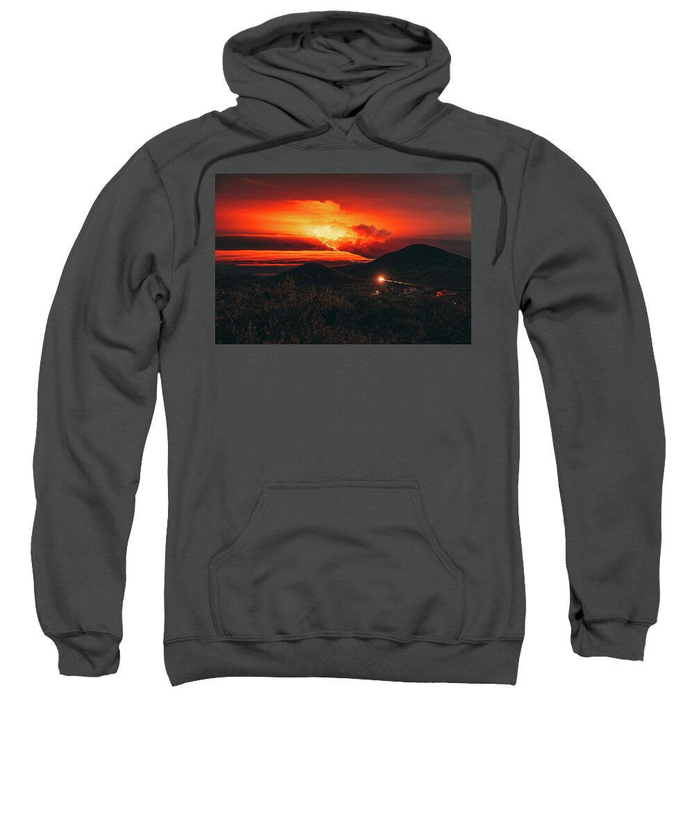 Mauna Loa from Mauna Kea - Sweatshirt