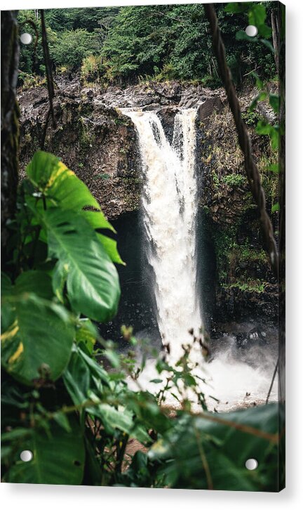 Rainbow falls - Acrylic Print