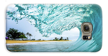 Sandy beach backyard - Phone Case