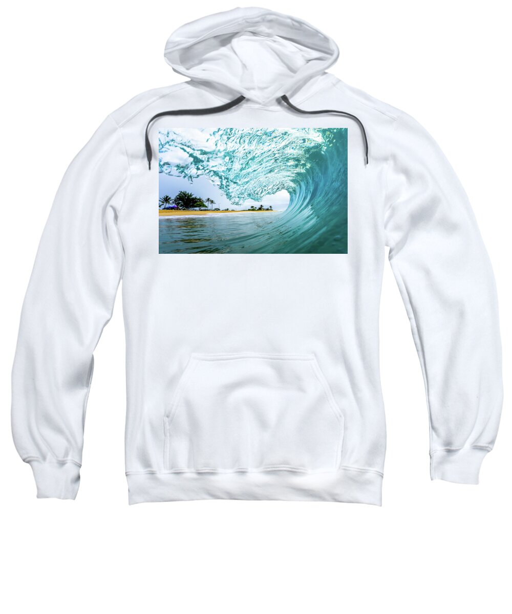 Sandy beach backyard - Sweatshirt