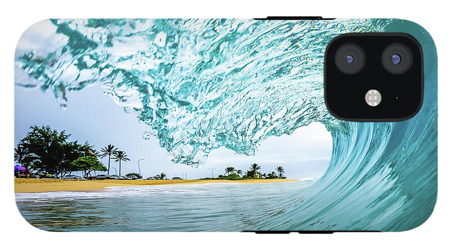 Sandy beach backyard - Phone Case