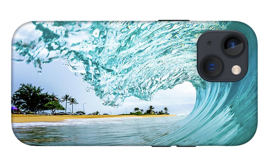 Sandy beach backyard - Phone Case