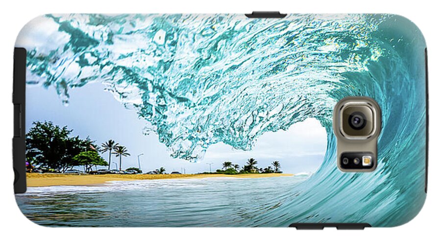 Sandy beach backyard - Phone Case