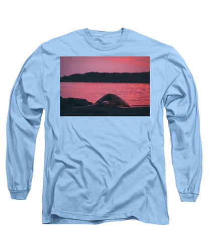 Sleepy honu - Long Sleeve T-Shirt