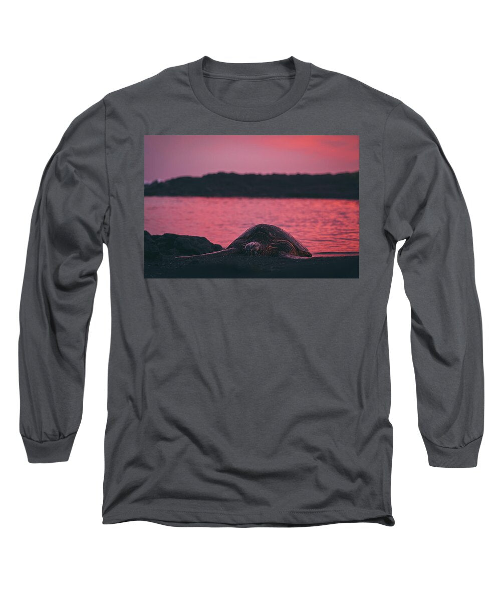 Sleepy honu - Long Sleeve T-Shirt