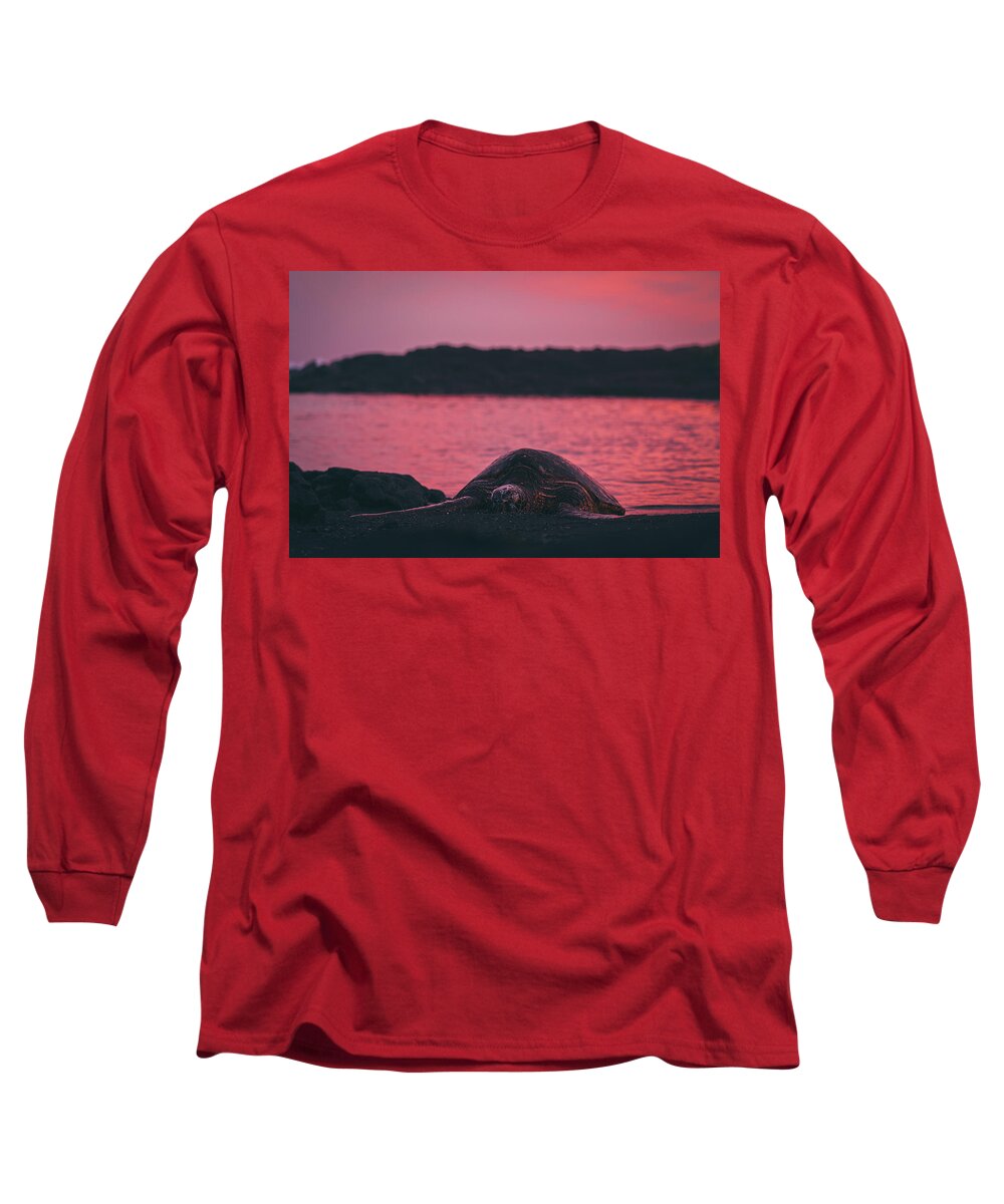 Sleepy honu - Long Sleeve T-Shirt