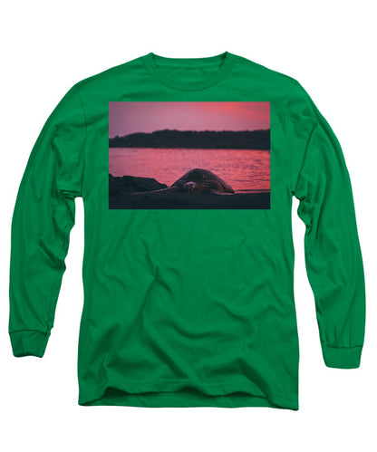 Sleepy honu - Long Sleeve T-Shirt