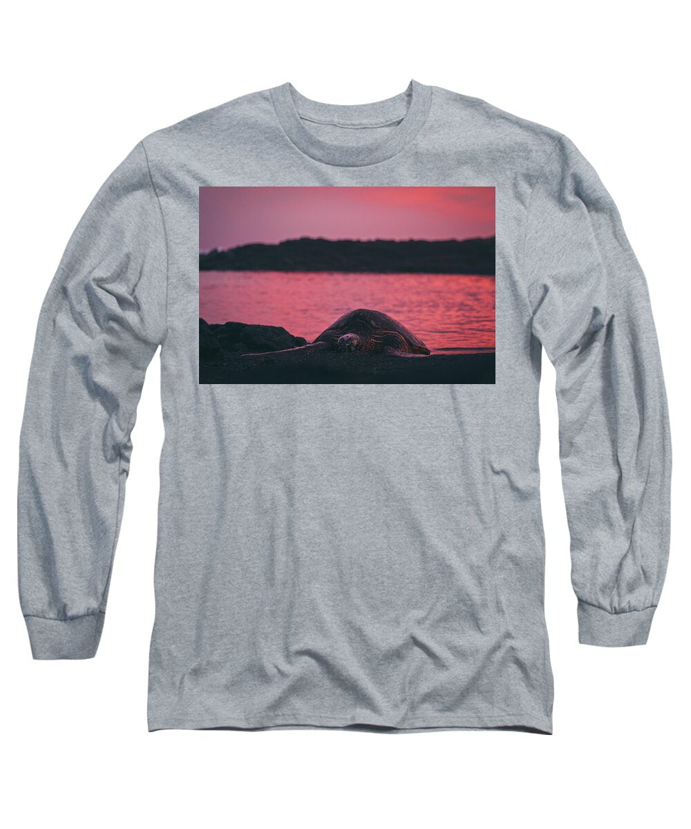 Sleepy honu - Long Sleeve T-Shirt