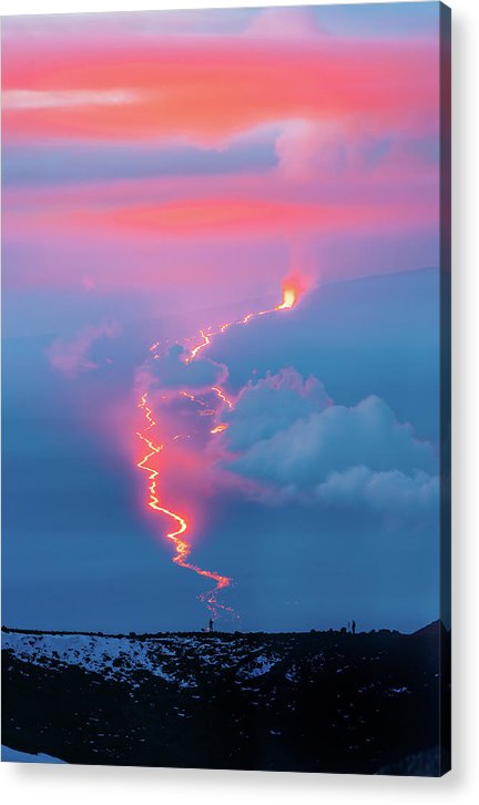 Mauna Loa sunrise - Acrylic Print