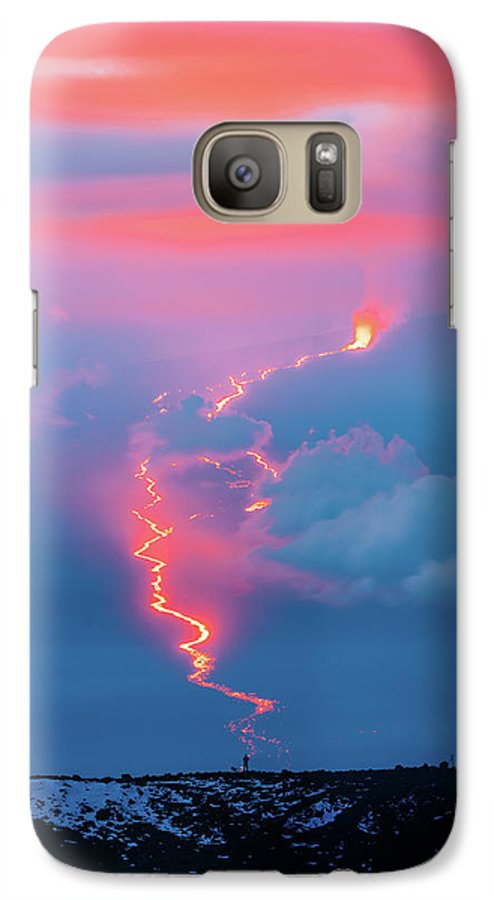 Mauna Loa sunrise - Phone Case