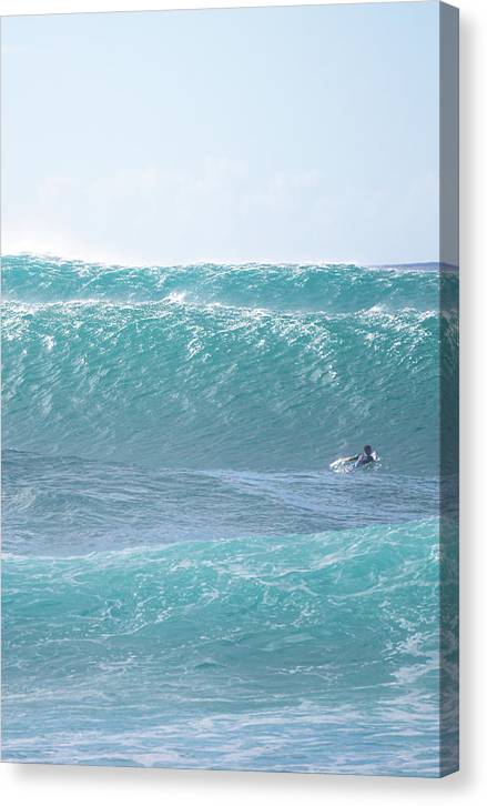 The Paddle out - Canvas Print