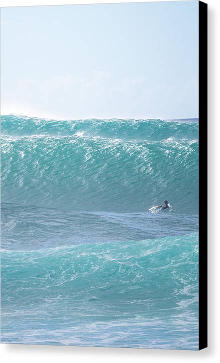 The Paddle out - Canvas Print