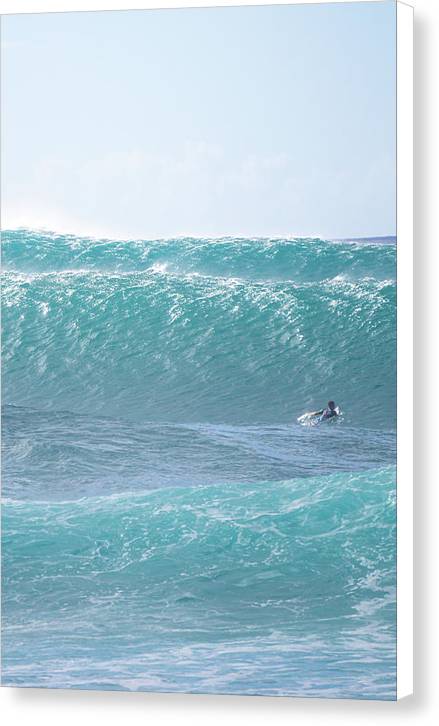 The Paddle out - Canvas Print